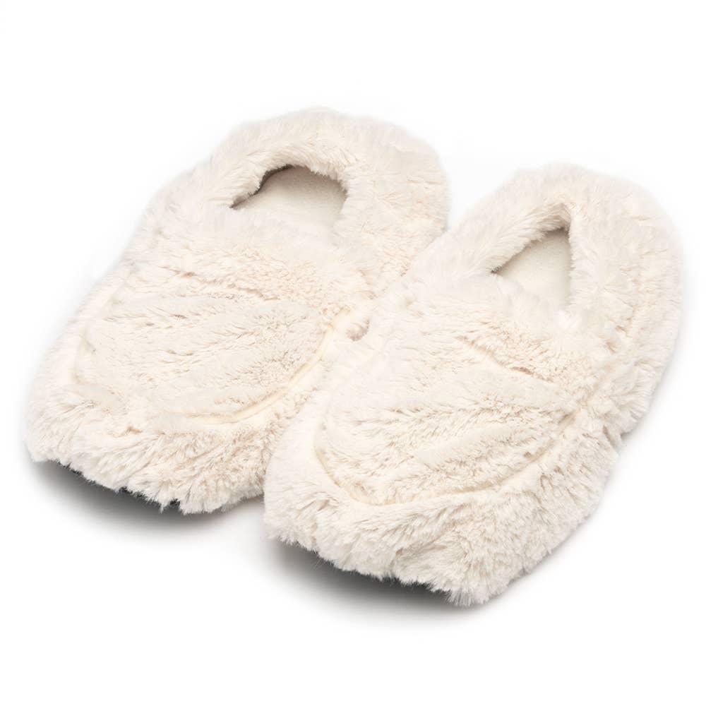 Cream Warmies Slippers | Niche&Co.