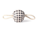 Dog Toy Pullng Painted Gingham
