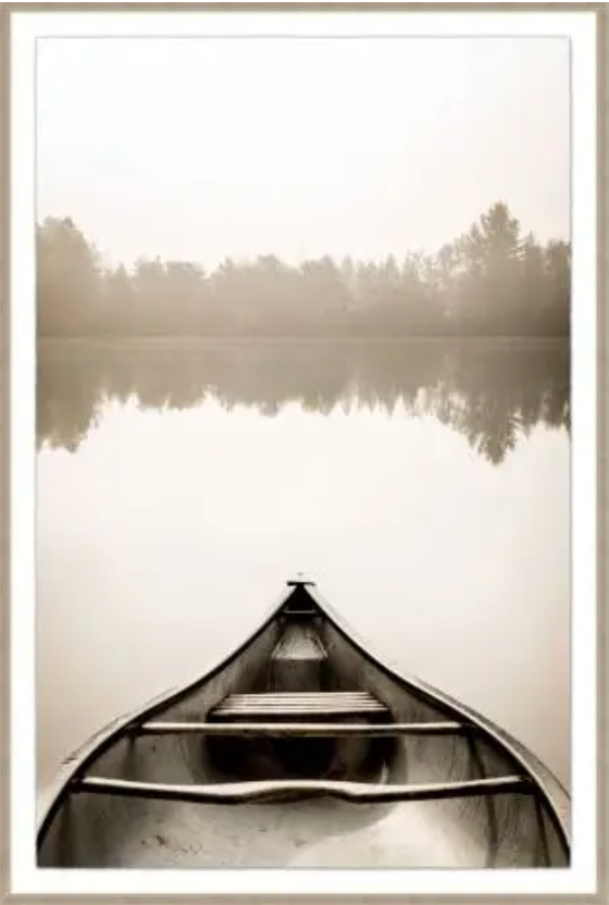 ART - Lake Canoe | (41.25"W X 61.25"H)