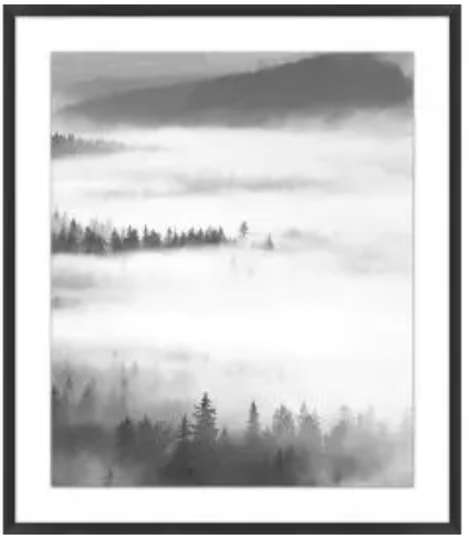 ART - Mist of Mountains 2 | (37.25"W X 43.25"H)