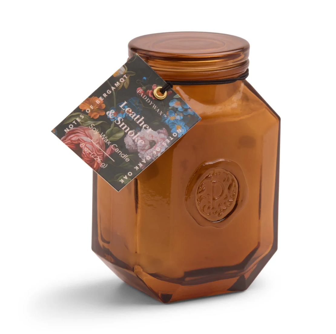 8 OZ Botanica Leather and Smoke Candle | Niche&Co.