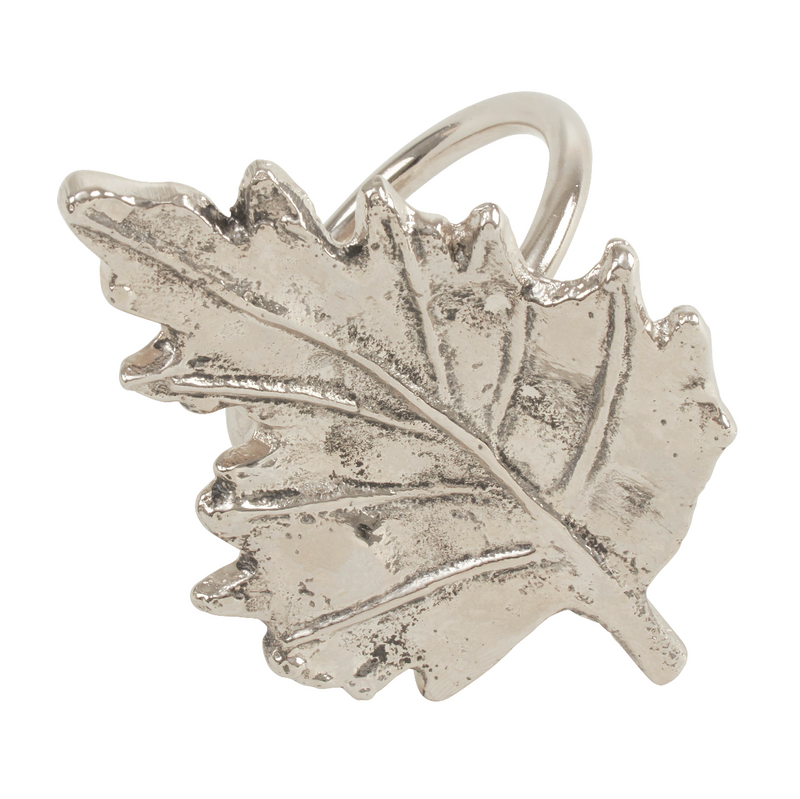 Silver Leaf Napkin Ring | Niche&Co.