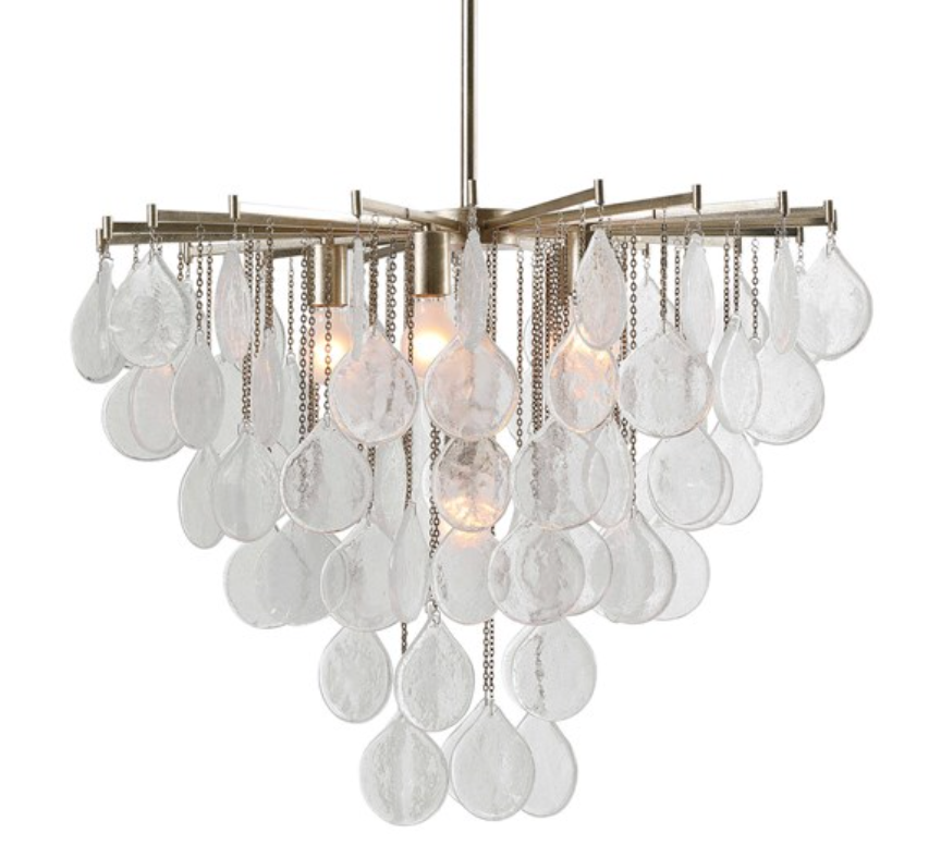 GLASS DROPLET CHANDELIER