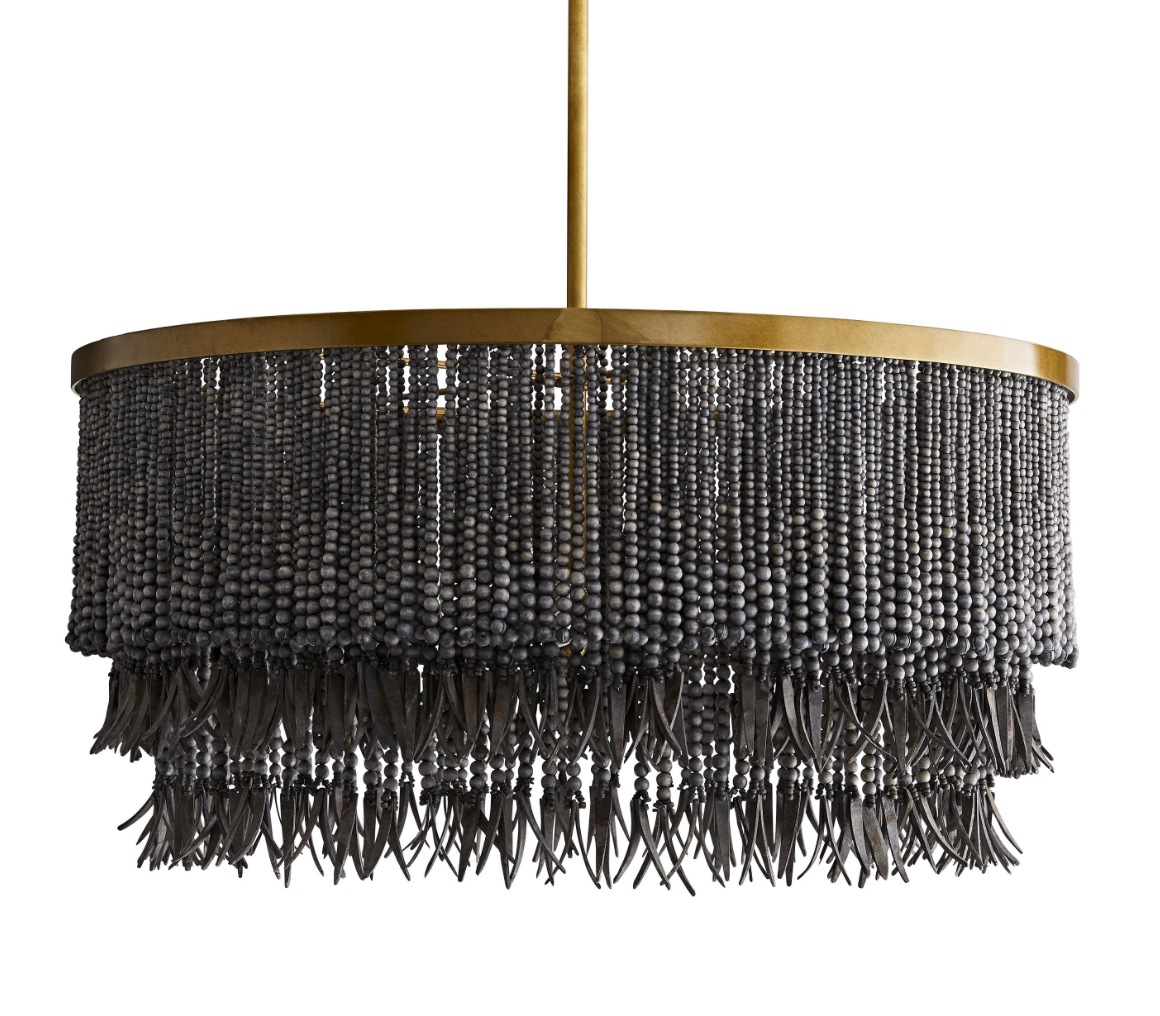 BAJA DARK GREY CHANDELIER