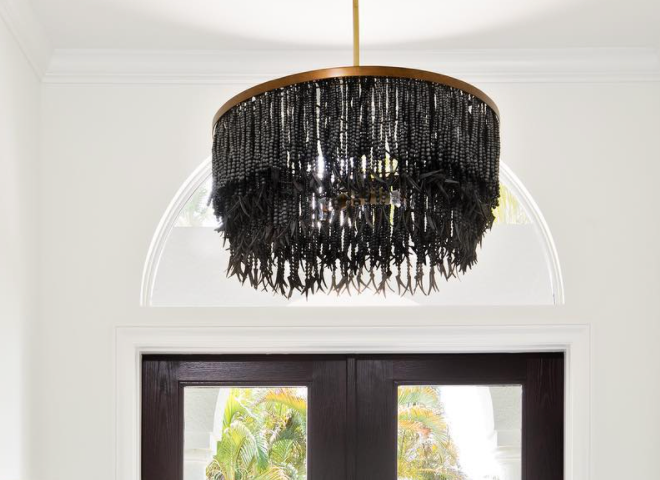 BAJA DARK GREY CHANDELIER
