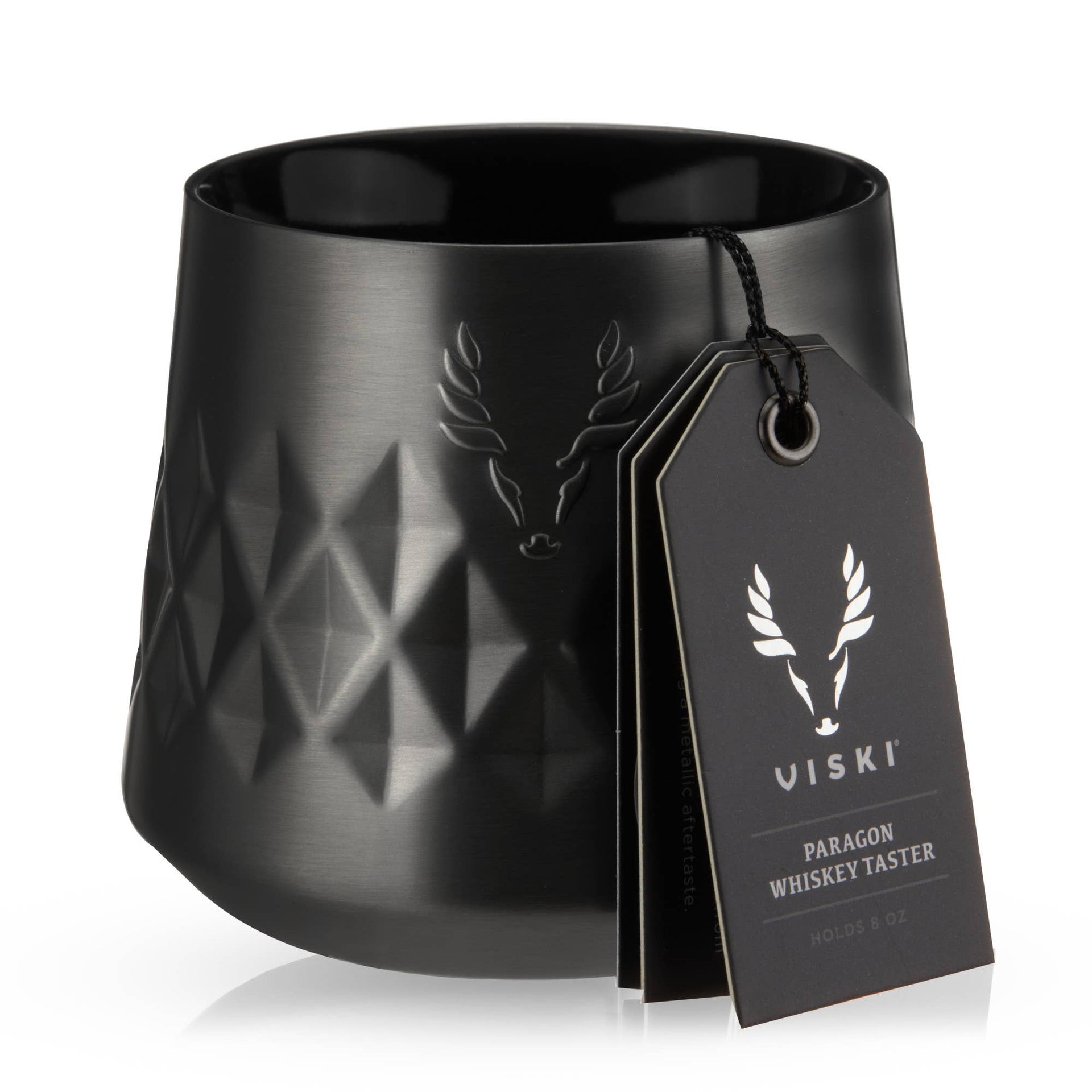Viski - Paragon Ceramic Coated Whiskey Tasting Glass - Obsidian