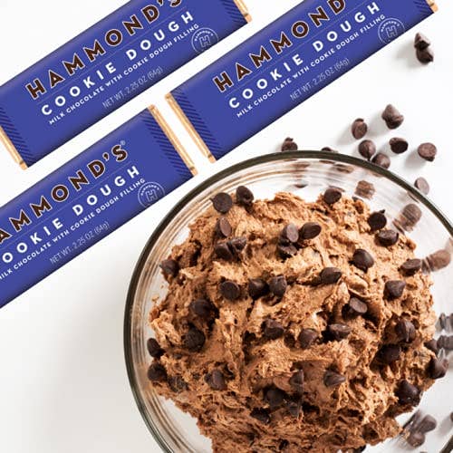 Hammond's Cookie Dough Milk Chocolate Bar | 2.25 oz