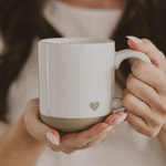 Heart 14oz Stoneware Mug | Niche&Co.