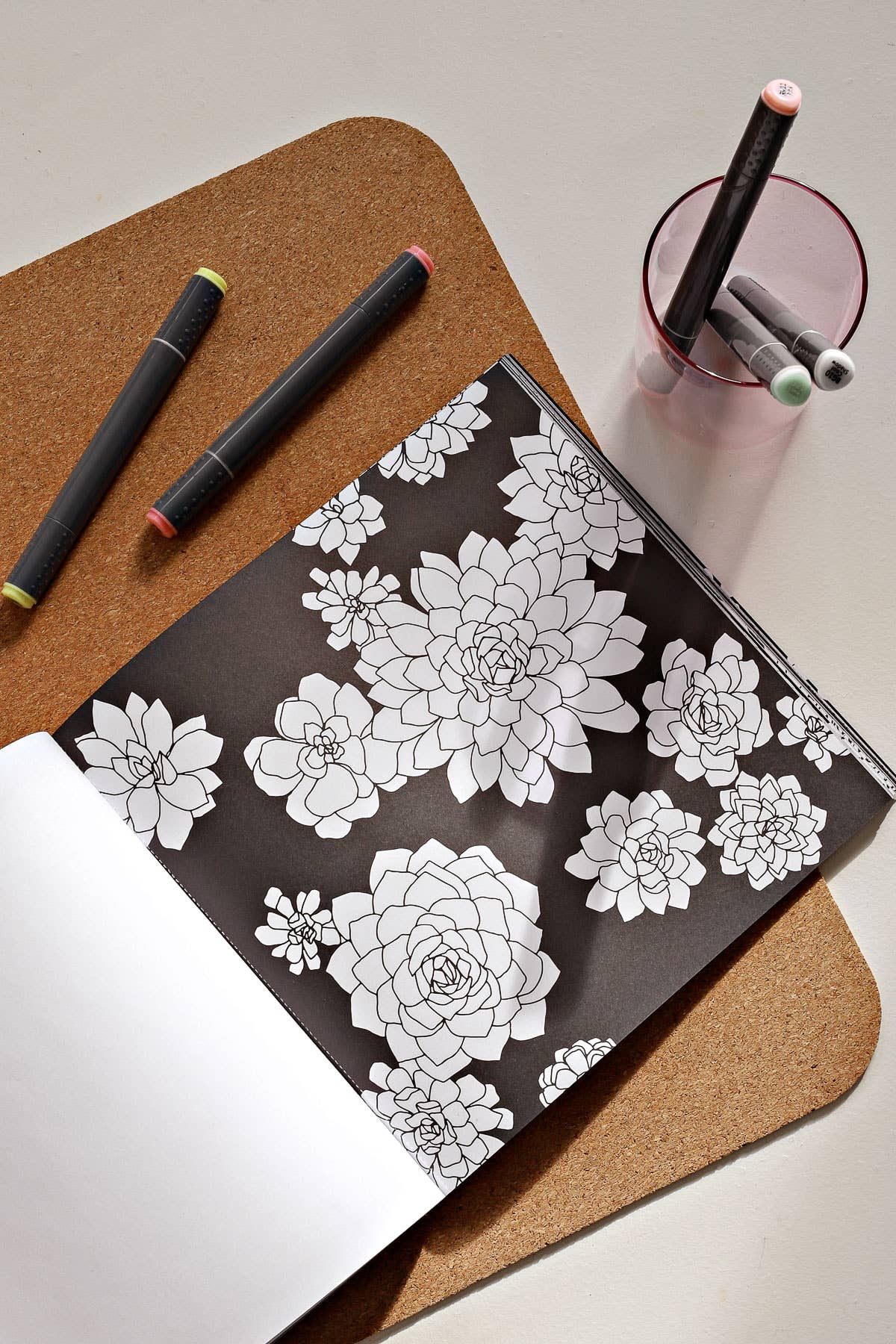 Bloom: Adult Coloring Book with Bonus Velvet Pages | Niche&Co.