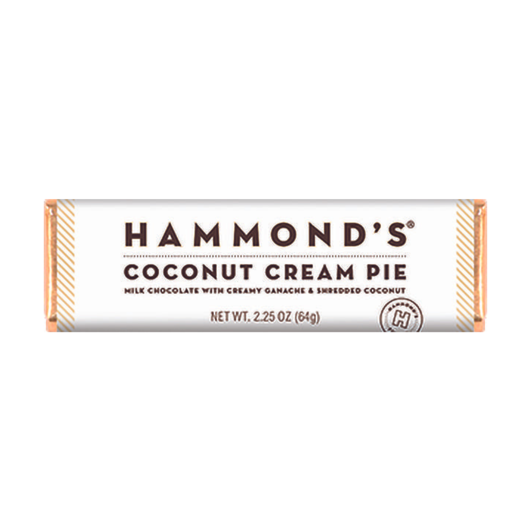Hammond's Coconut Cream Pie Milk Chocolate Bar | 2.25 oz
