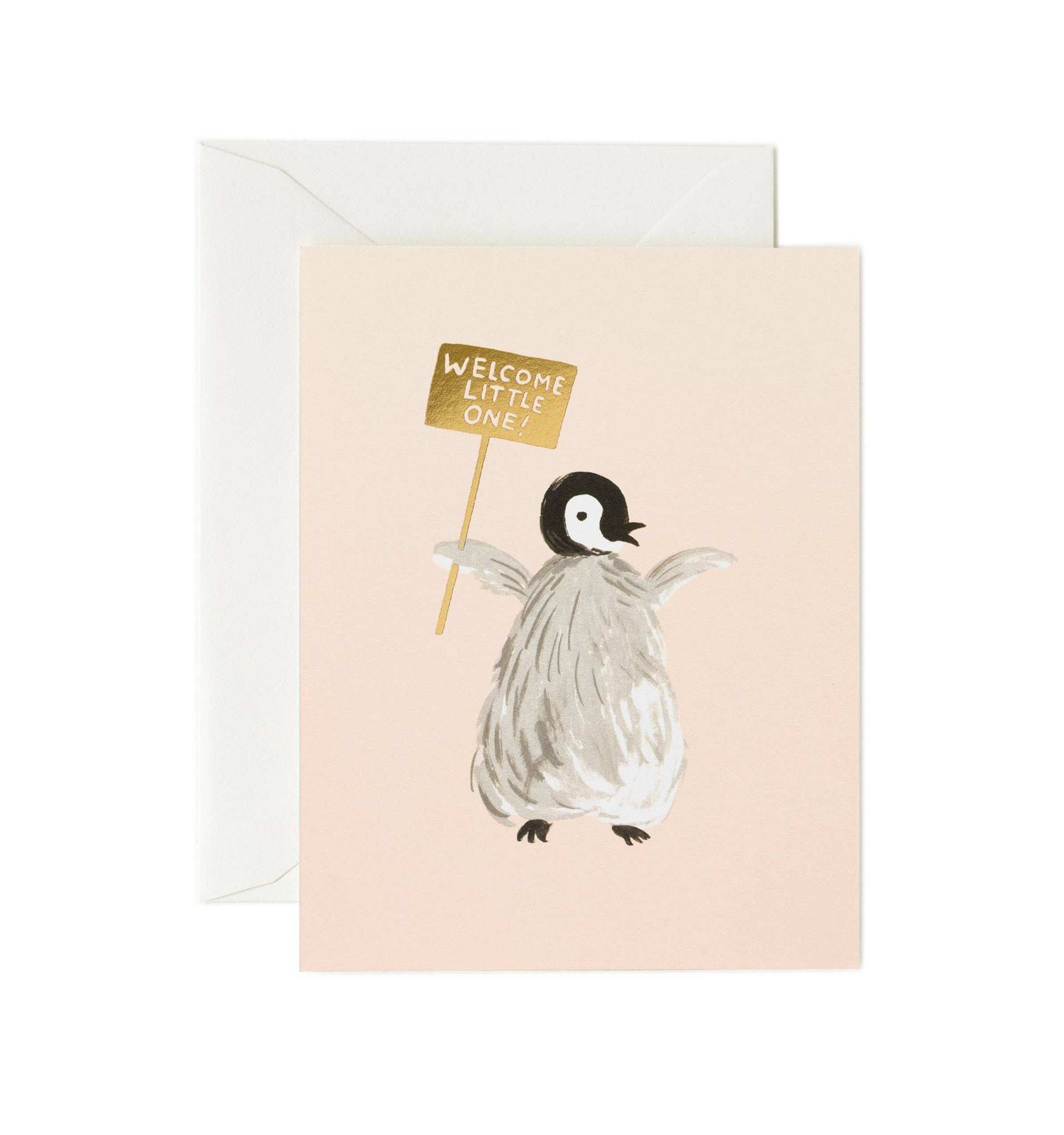 Rifle Paper Co. - Welcome Penguin Card