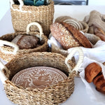 Handmade Bread Warmer & Wicker Basket - Bird Oval | Niche&Co.