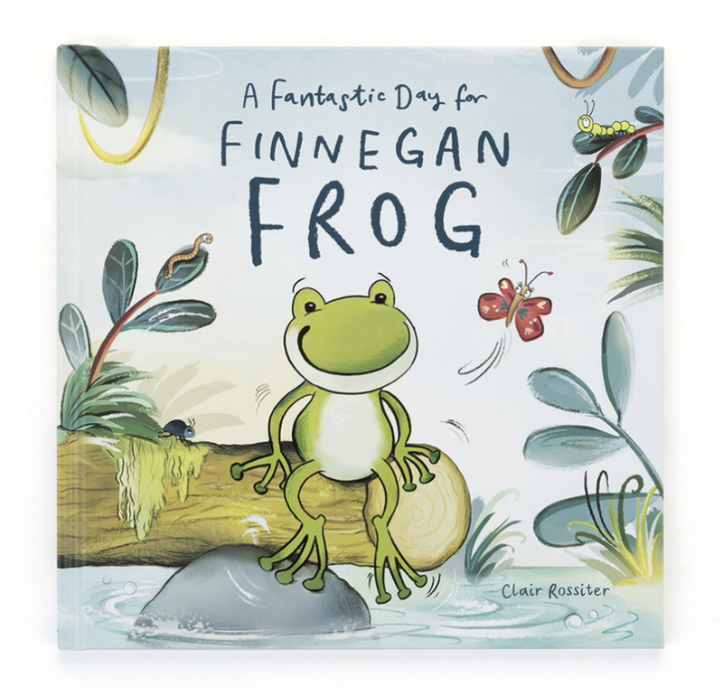 JELLYCAT Finnegan Frog Book