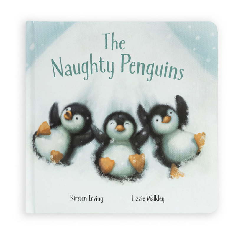 JELLYCAT Naughty Penguin Book