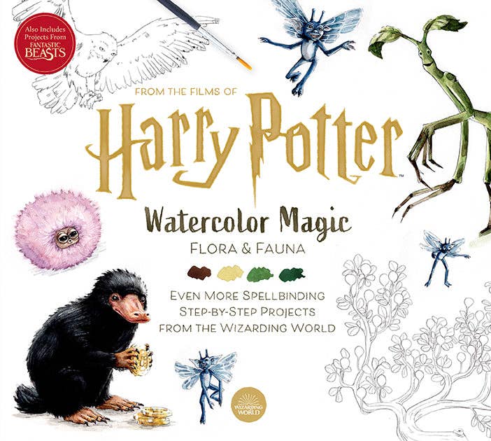 Insight Editions - Harry Potter: Watercolor Magic: Flora & Fauna