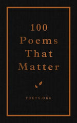 100 Poems That Matter by The Academy of American Poets | Niche&Co.