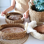 Handmade Bread Warmer & Wicker Basket - Bird Oval | Niche&Co.