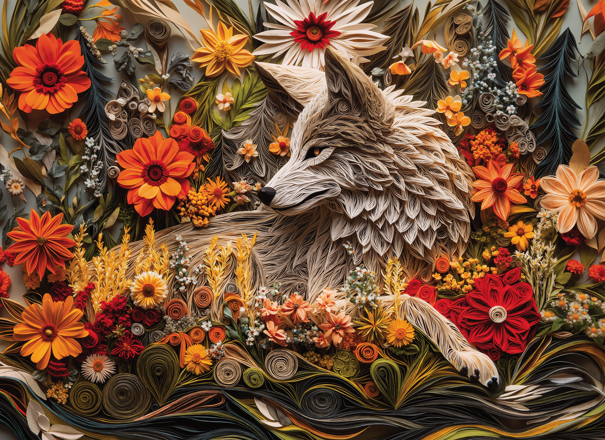 Wildflower Wolf