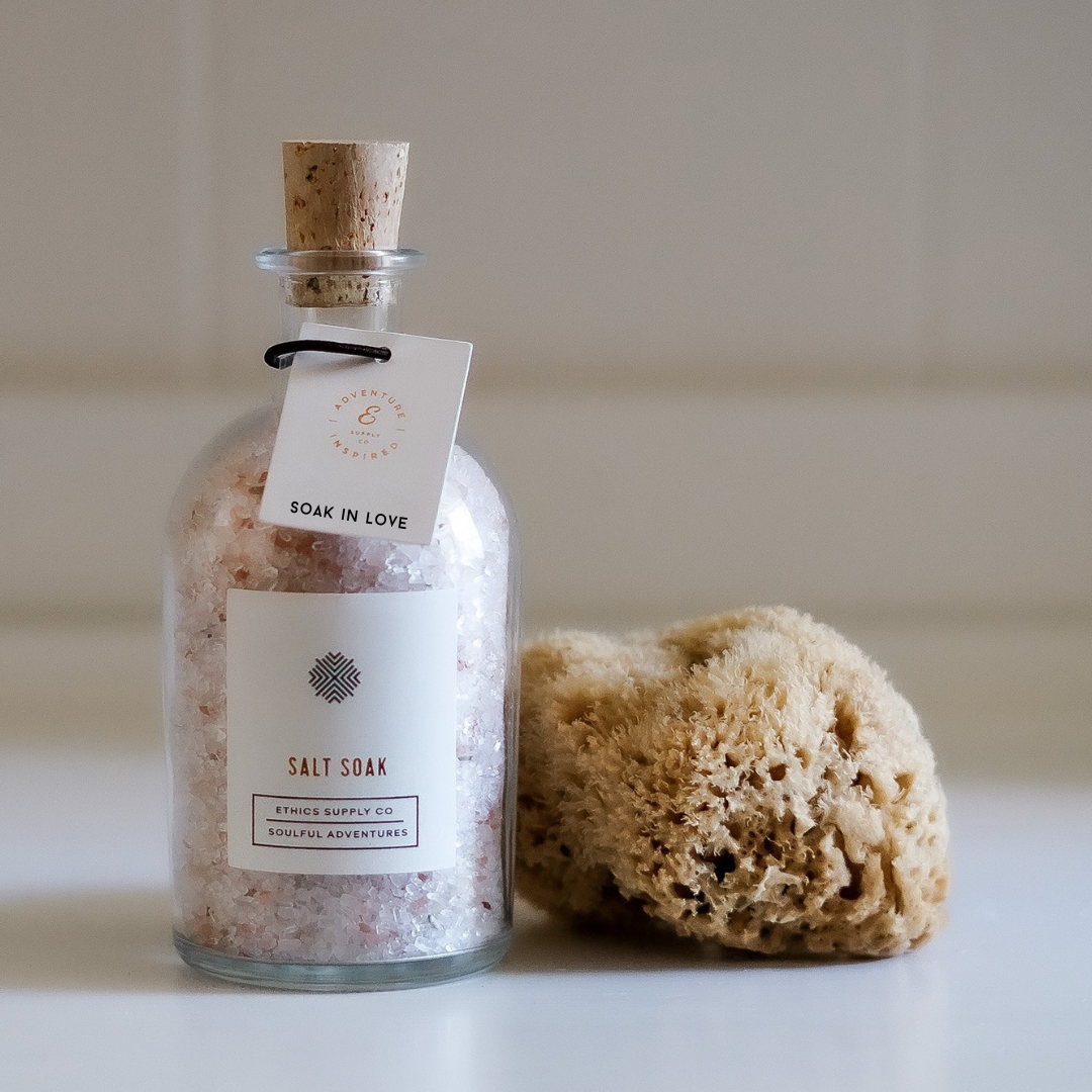 Soak In Love Bubbly Bath Salt Soak | Rose+Reed