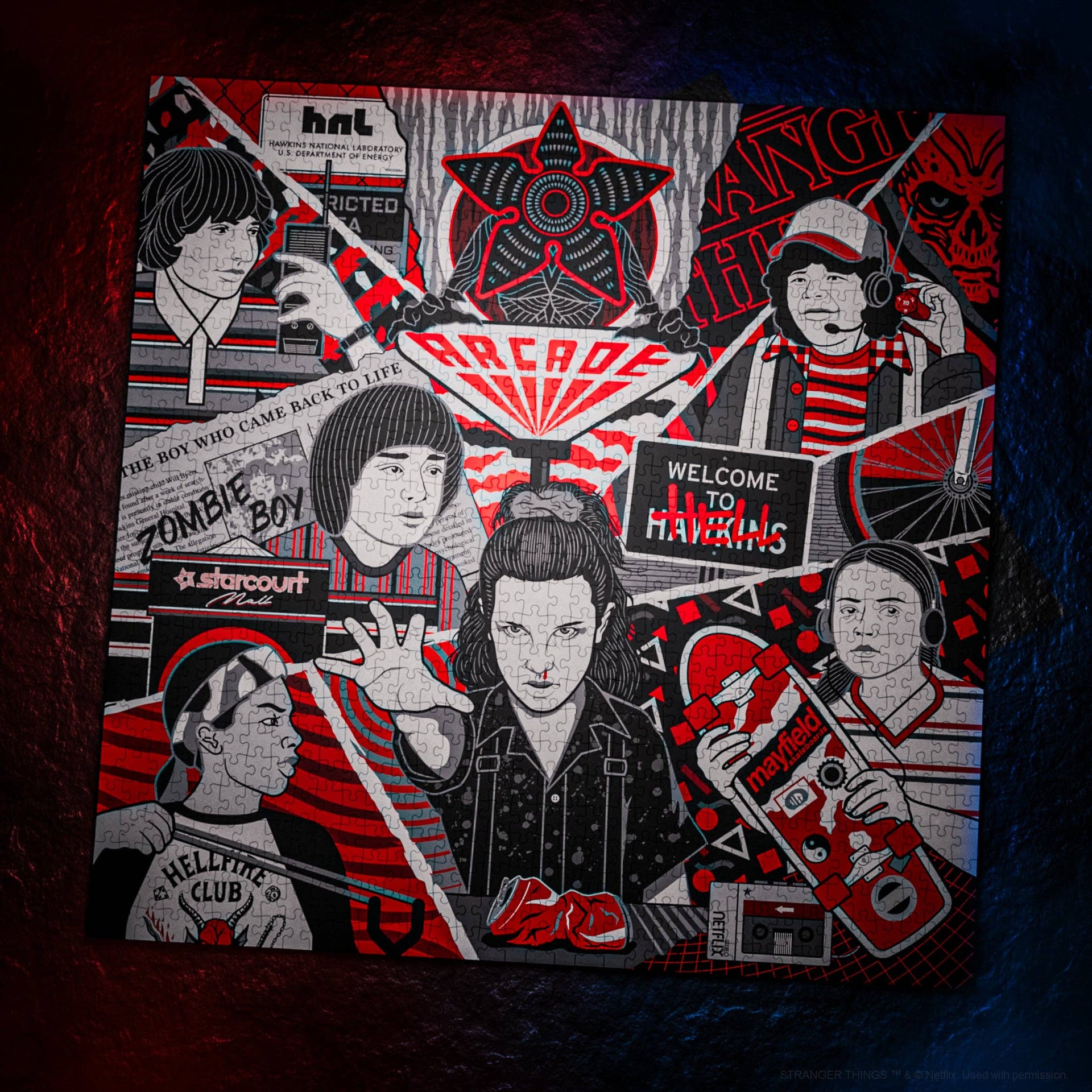 Stranger Things 1,000-Piece Jigsaw Puzzle