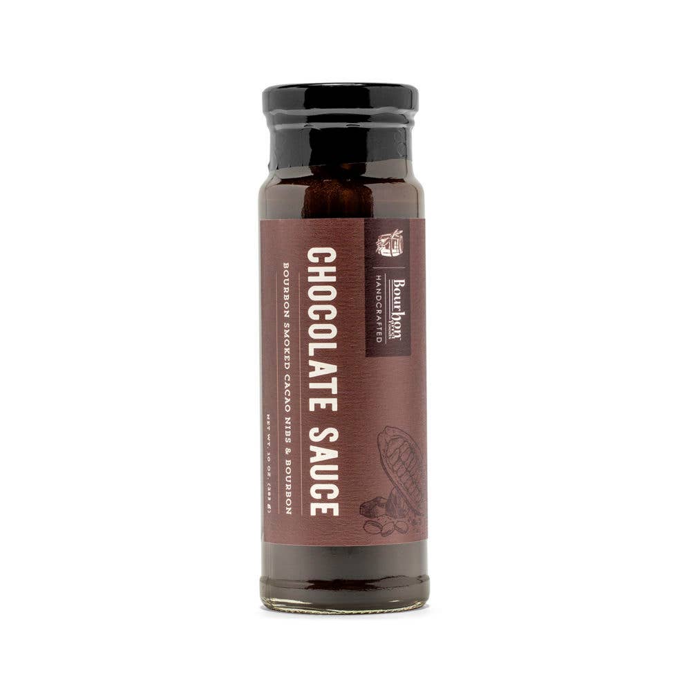 Chocolate Sauce with Bourbon Smoked Cacao Nibs & Bourbon | Niche&Co.