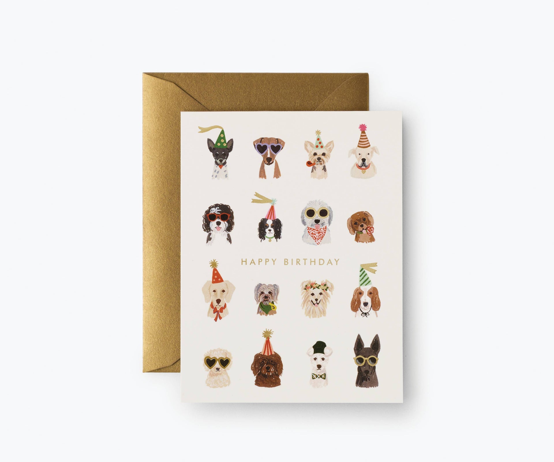 Rifle Paper Co. - Party Pups Birthday Card | Niche&Co.