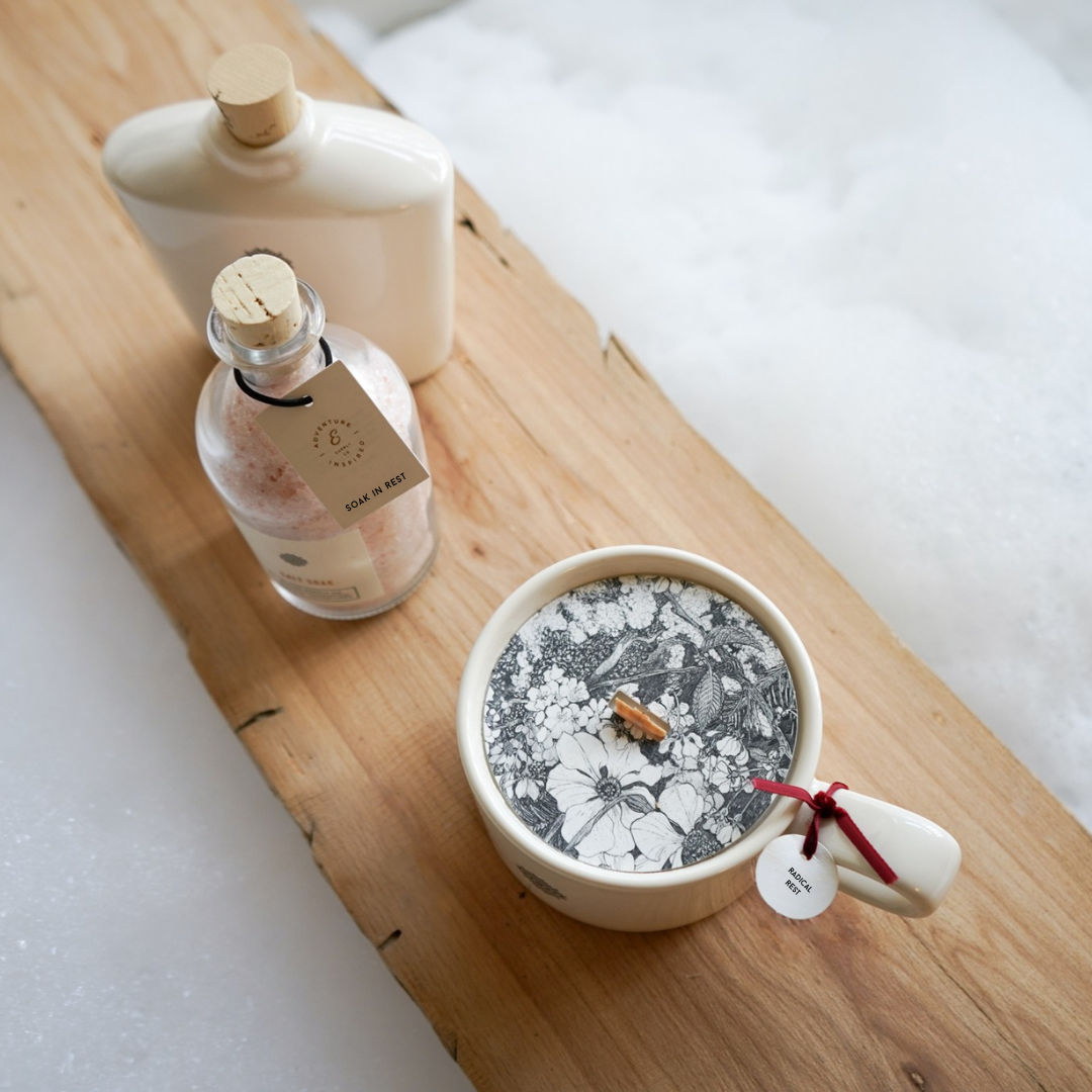 Soak In Rest Bath Salt Soak | Rose+Reed