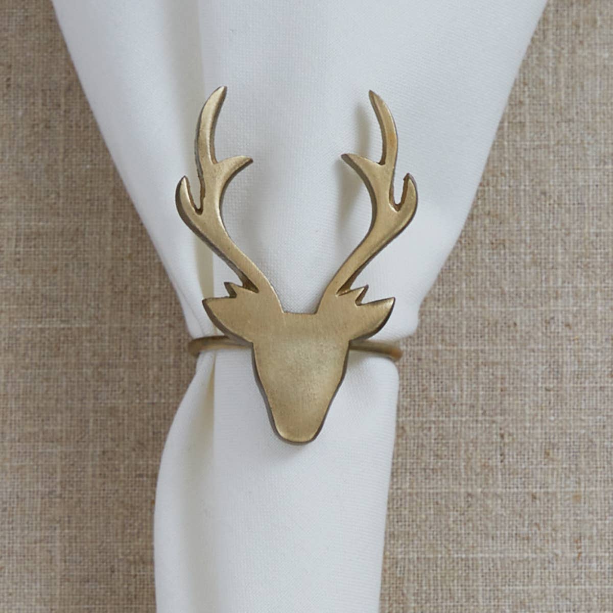 Gold Deer Napkin Ring | Niche&Co.