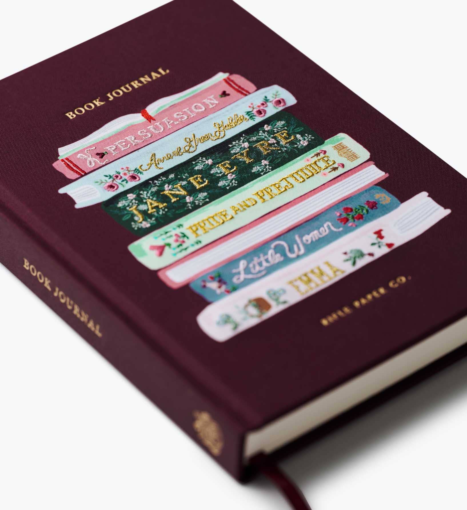 Rifle Paper Co | Ladies Night Book Club Embroidered Book Journal | Niche&Co.