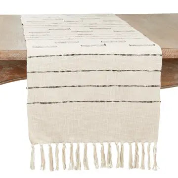 Dash Table Runner-Ivory 16" x 72"