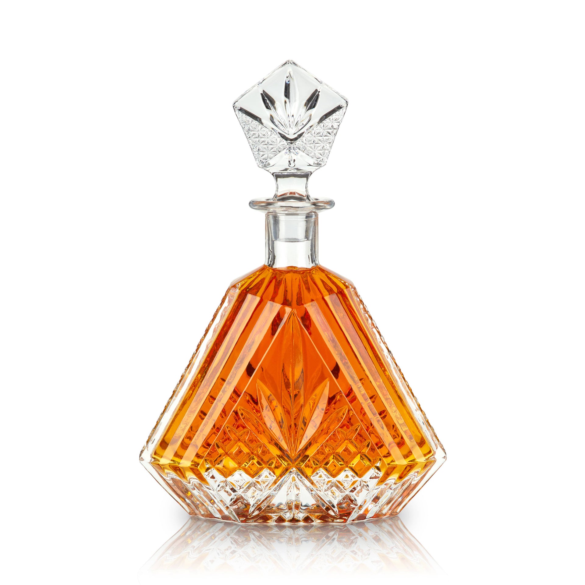 Viski - Admiral Vintage-Style Irish-Cut Crystal Whiskey Decanter