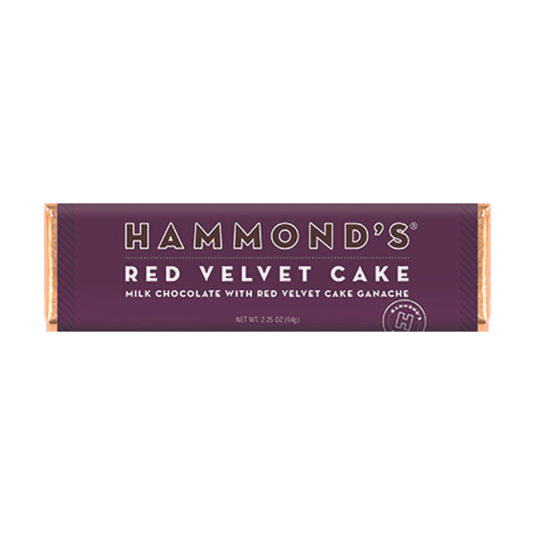 Hammond's Red Velvet Cake Milk Chocolate Bar | 2.25 oz