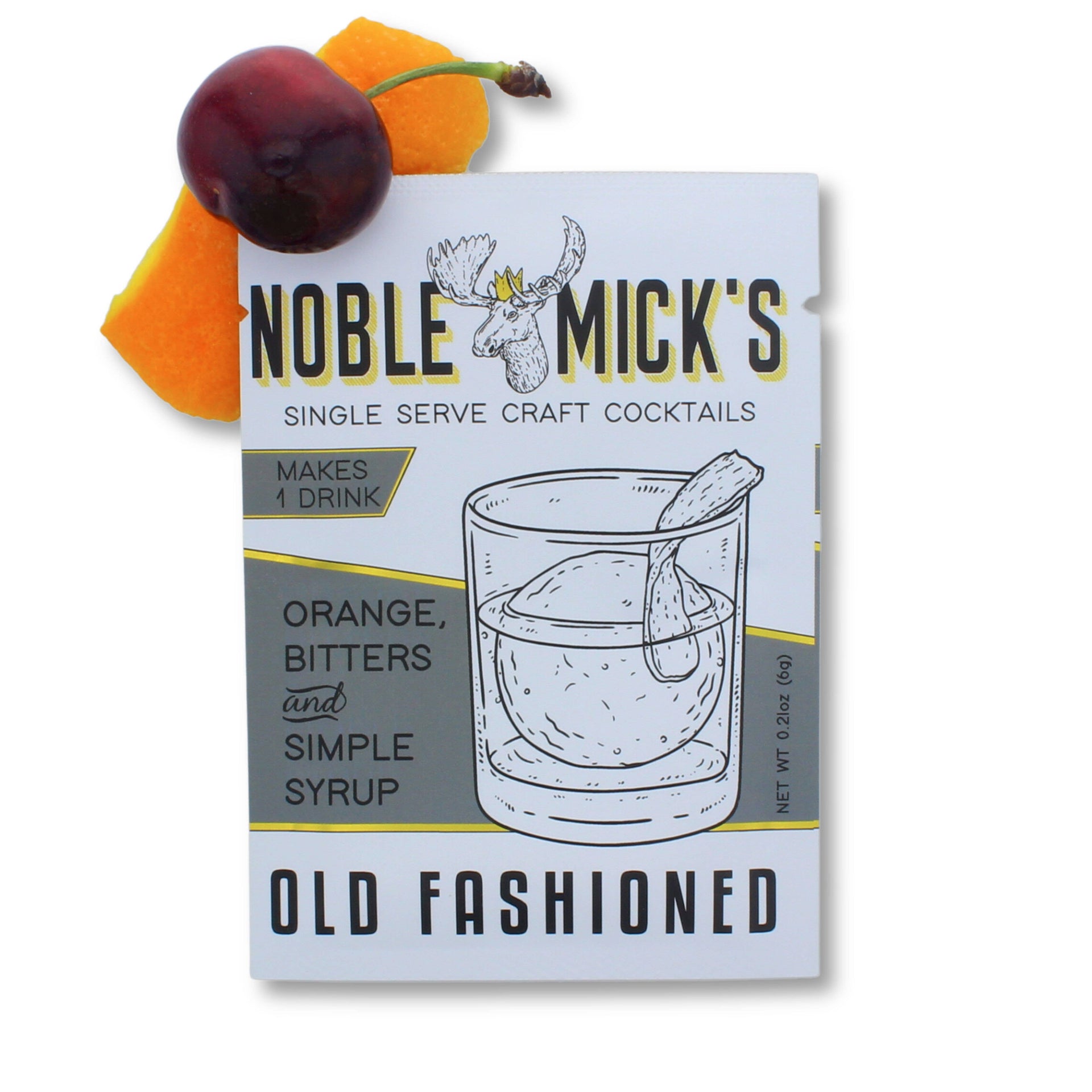 NOBLE MICK'S Old Fashioned Single Serve Craft Cocktail | Niche&Co.
