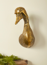 Eric + Eloise Collection - Charlie the goose Bronzed Hanging Wall Mount
