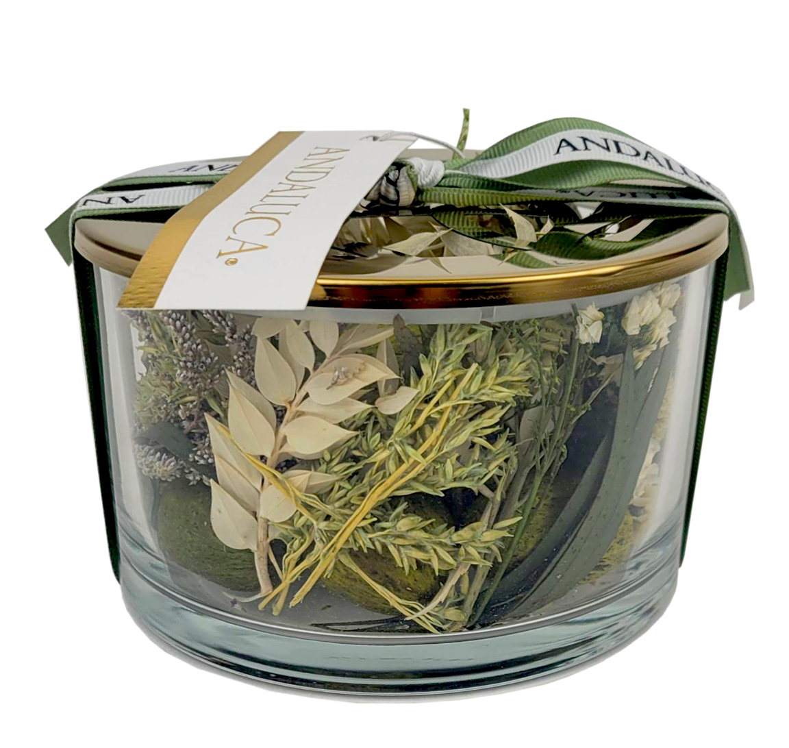 Andaluca - Gardens of Bali Glass Bowl Potpourri