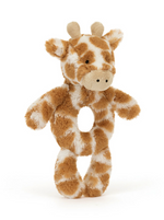 JELLYCAT Bashful Giraffe Ring Rattle