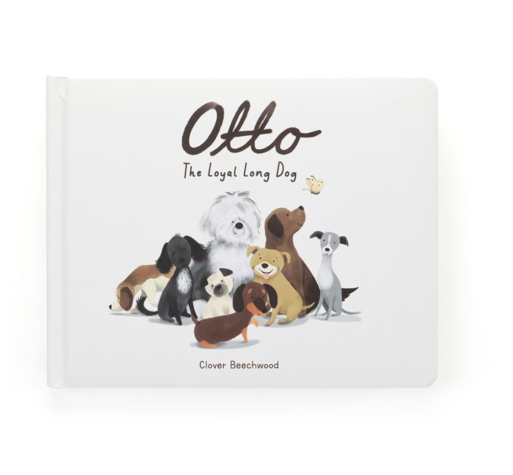JELLYCAT Otto the Loyal Long Dog Book | Niche&Co.