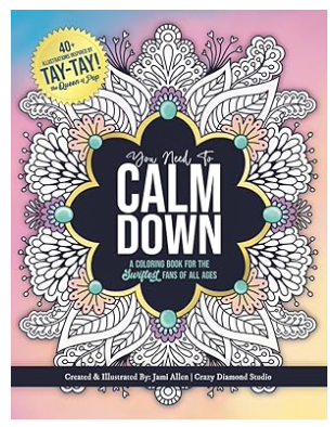 Taylor Swift Calm Down Coloring Book