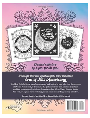 Taylor Swift Calm Down Coloring Book