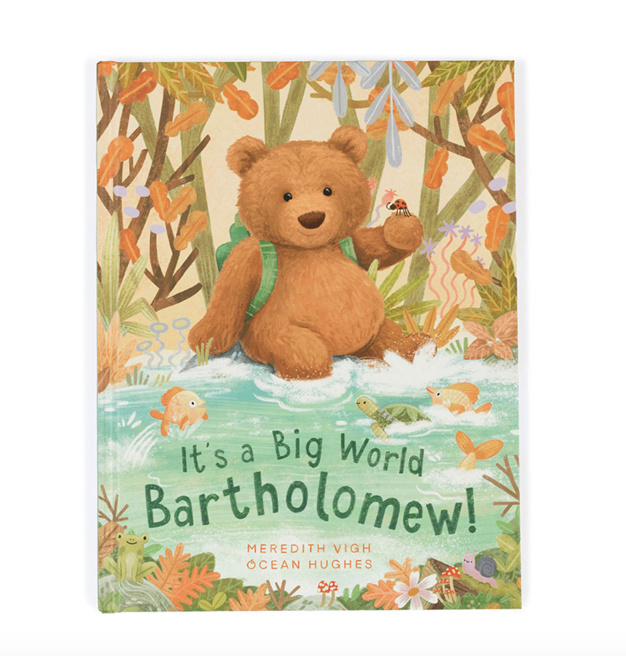 JELLYCAT It's a Big World Bartholomew Book | Niche&Co.