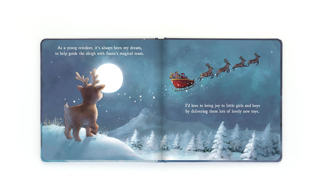 JELLYCAT Mitzi Reindeer's Dream Book | Niche&Co.