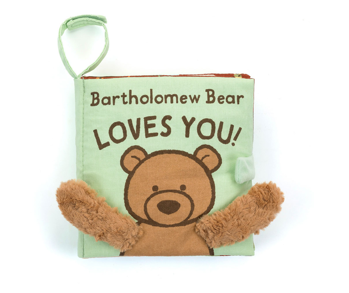 JELLYCAT Bartholomew Bear Loves You Book | Niche&Co.