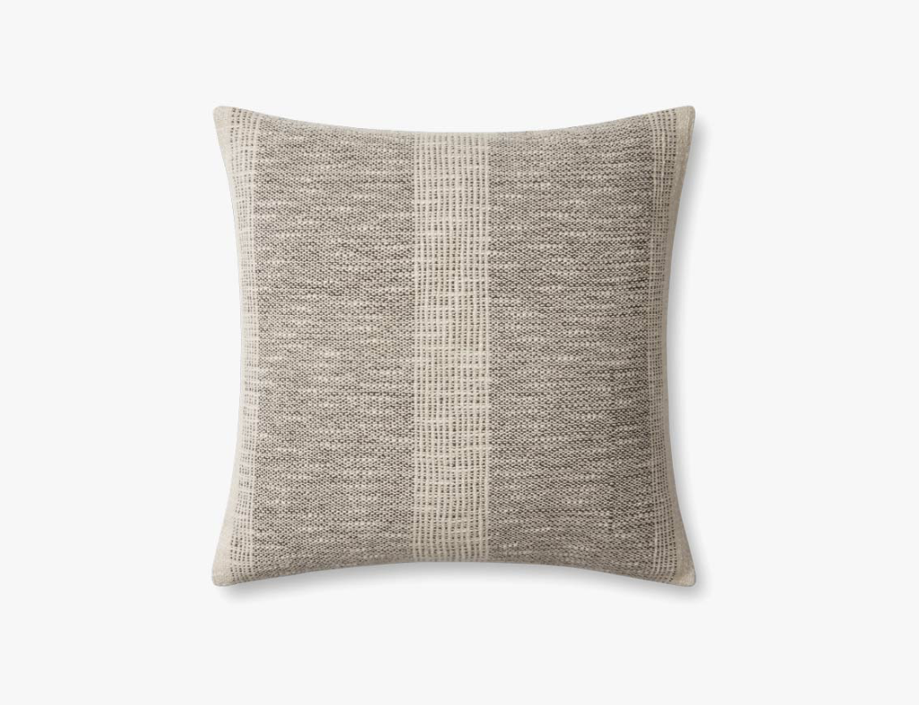 Angela Rose Pillow Grey / Ivory