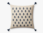 Magnolia Home Addison - Beige and Navy w/ down fill
