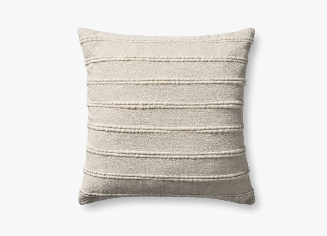 MAGNOLIA HOME - Ivory Pillow w/down fill