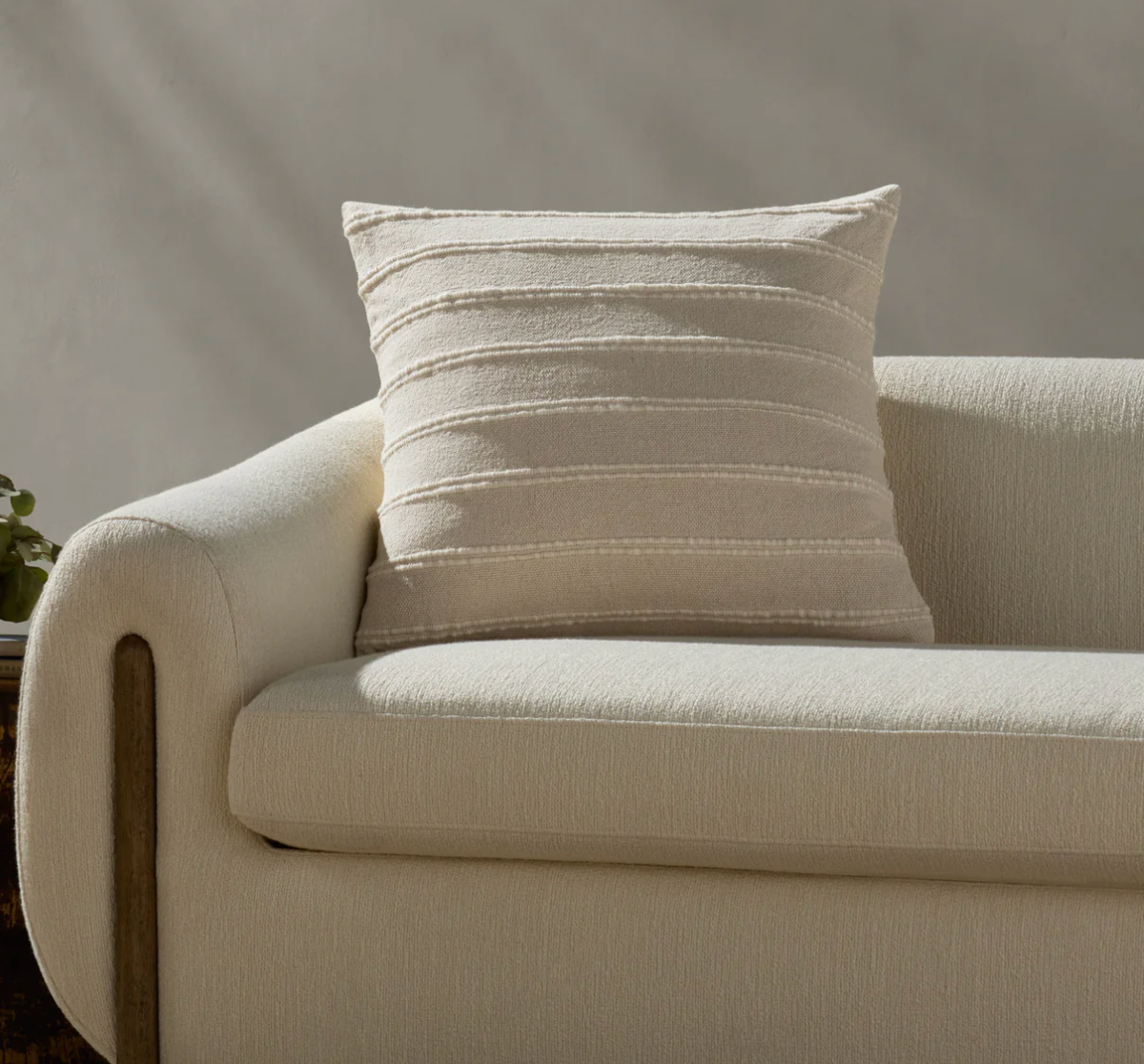 MAGNOLIA HOME - Ivory Pillow w/down fill
