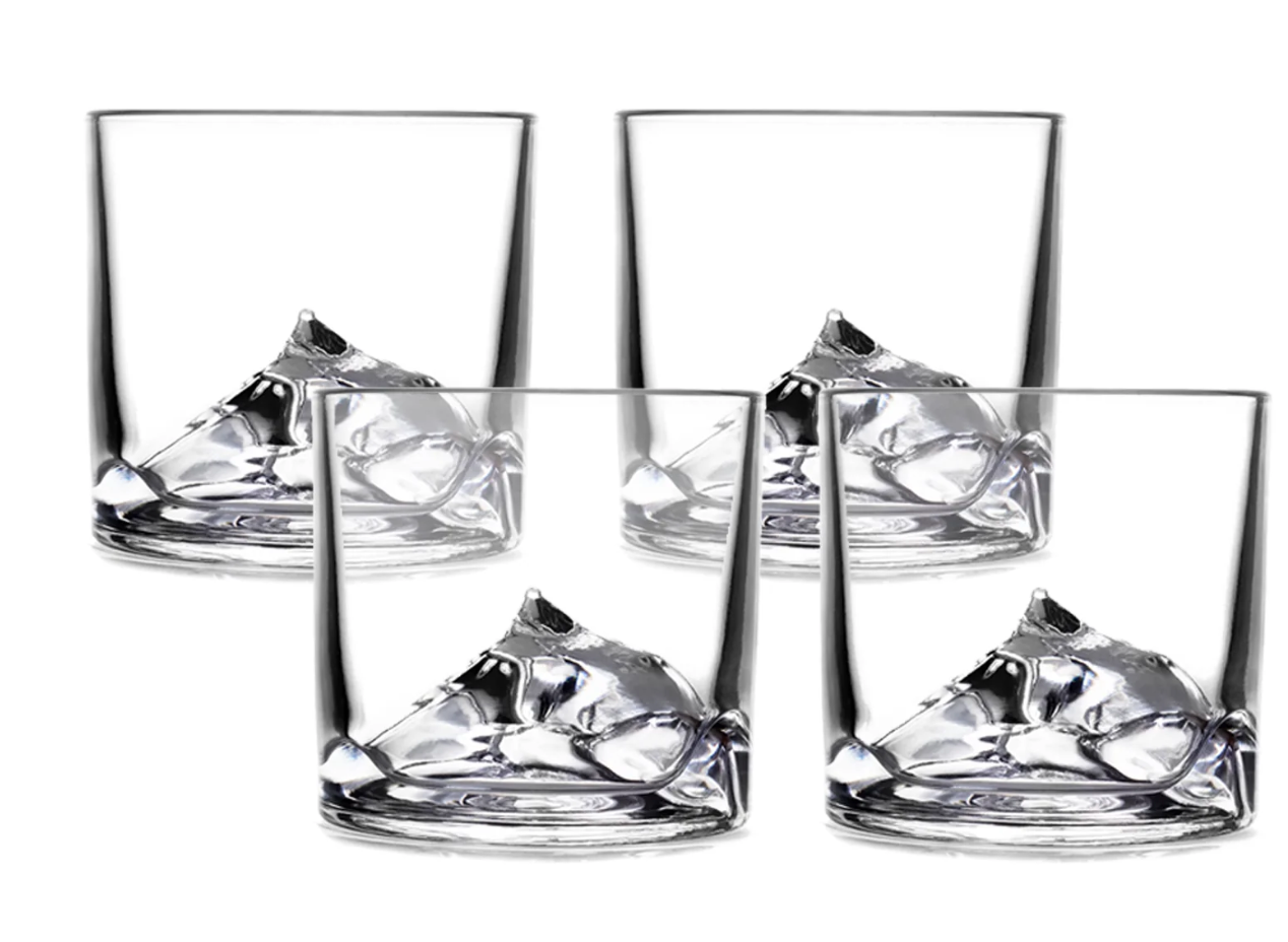 Whiskey Glass Set  of 4- Everest