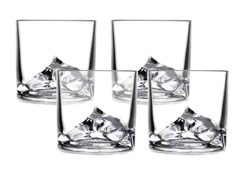 Whiskey Glass Set  of 4- Everest