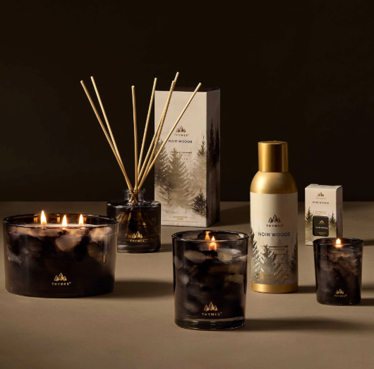 Thymes Noir Woods Home Fragrance Mist | Niche&Co.