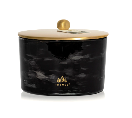 Thymes Noir Woods 3-Wick Poured Candle | Niche&Co.